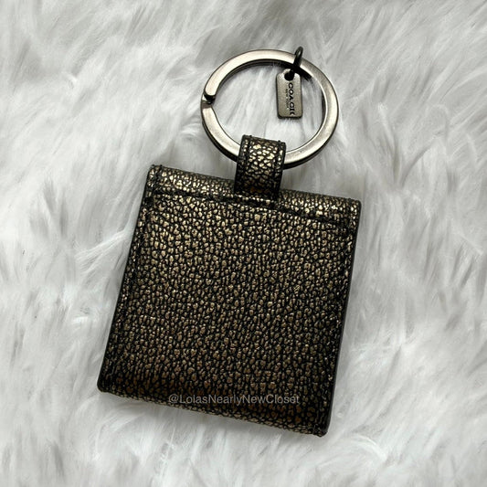 COACH Mini Photo Frama Bag Charm Key Fob