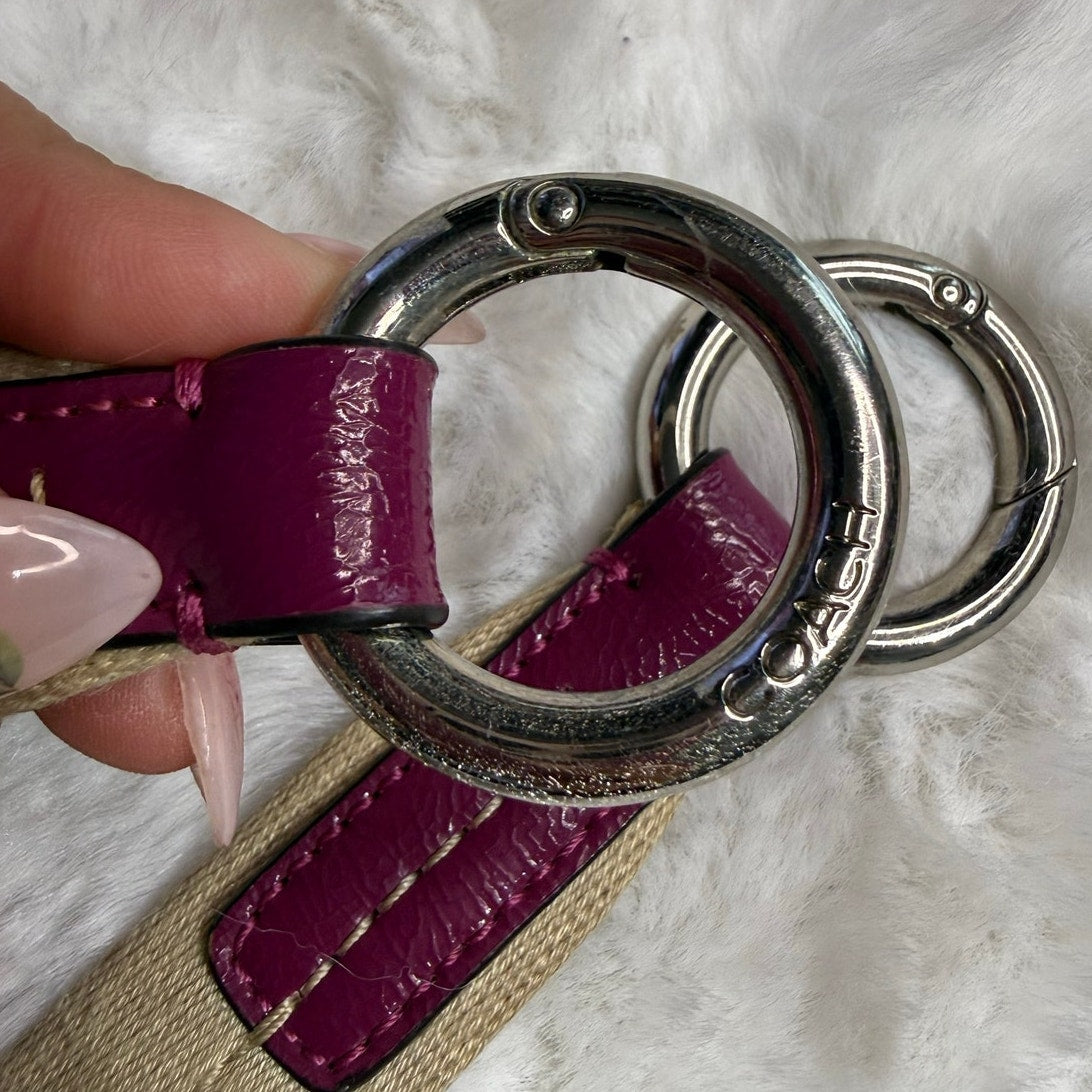 Coach Poppy Purple Replacement Strap