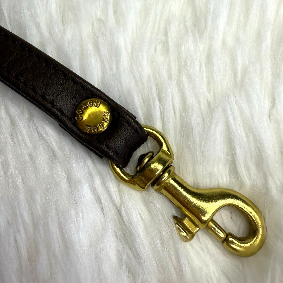 Vintage COACH Mahogany Replacement Wristlet Strap