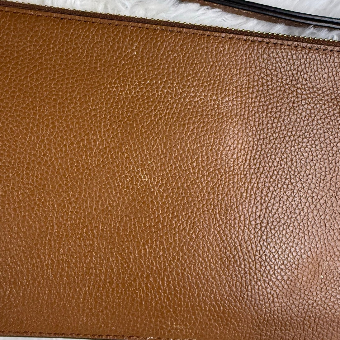 MICHAEL KORS Brown Wristlet