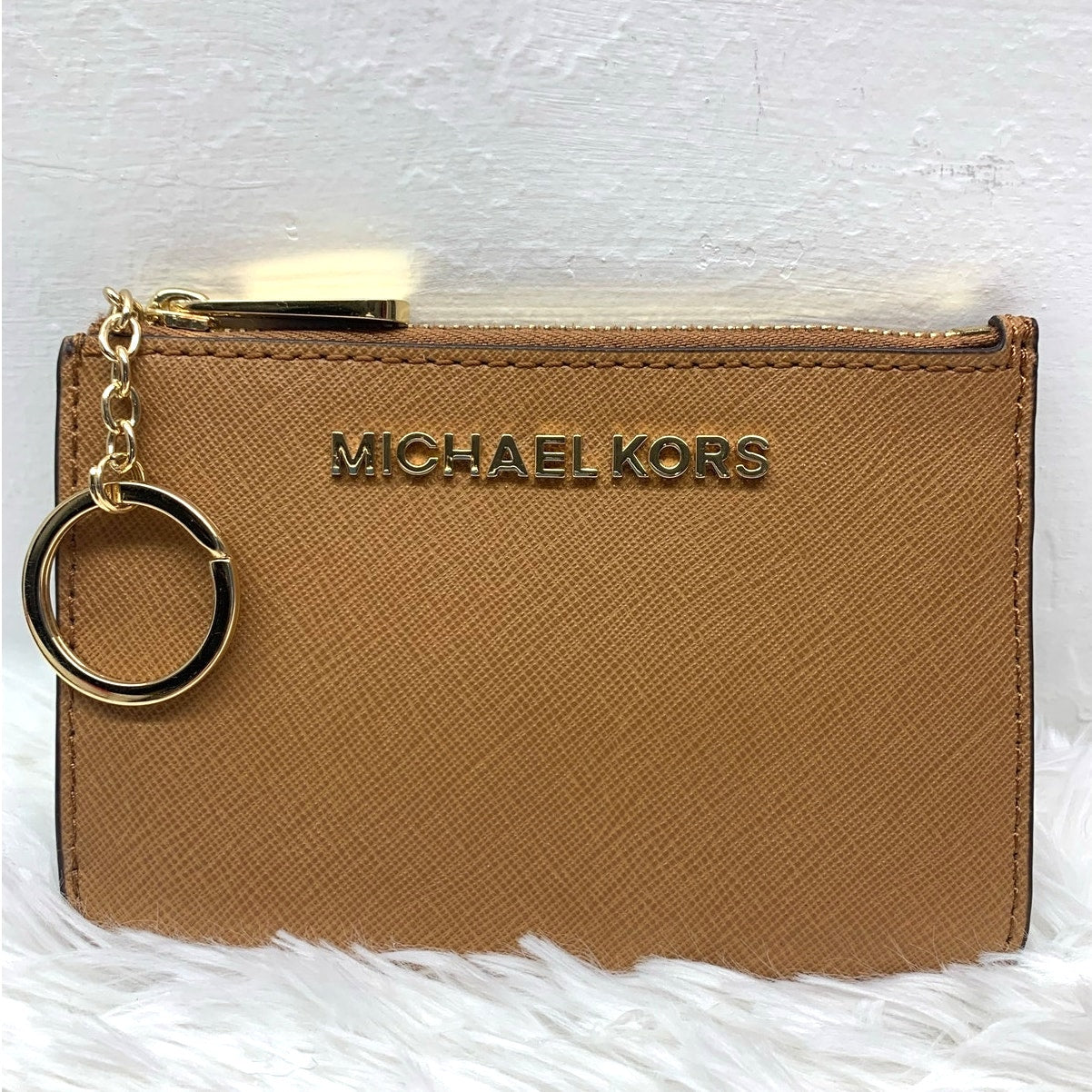 Michael Kors Card Holder Coin Purse with Key Chain