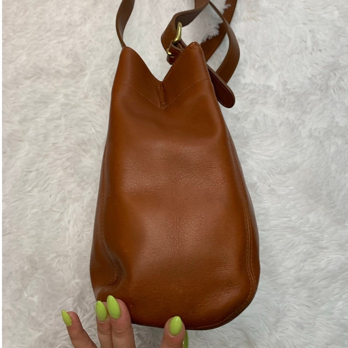Vintage Coach Waverly Soho British Tan Shoulder Bag