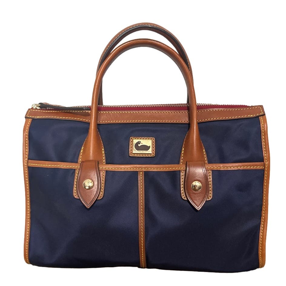 DOONEY & BOURKE Nylon Leather WayFarer Dome Satchel