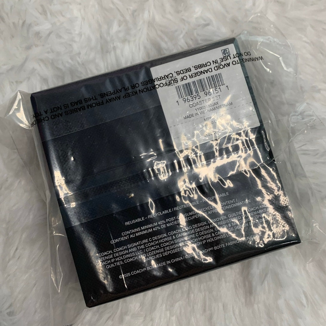 Coach Coaster Set