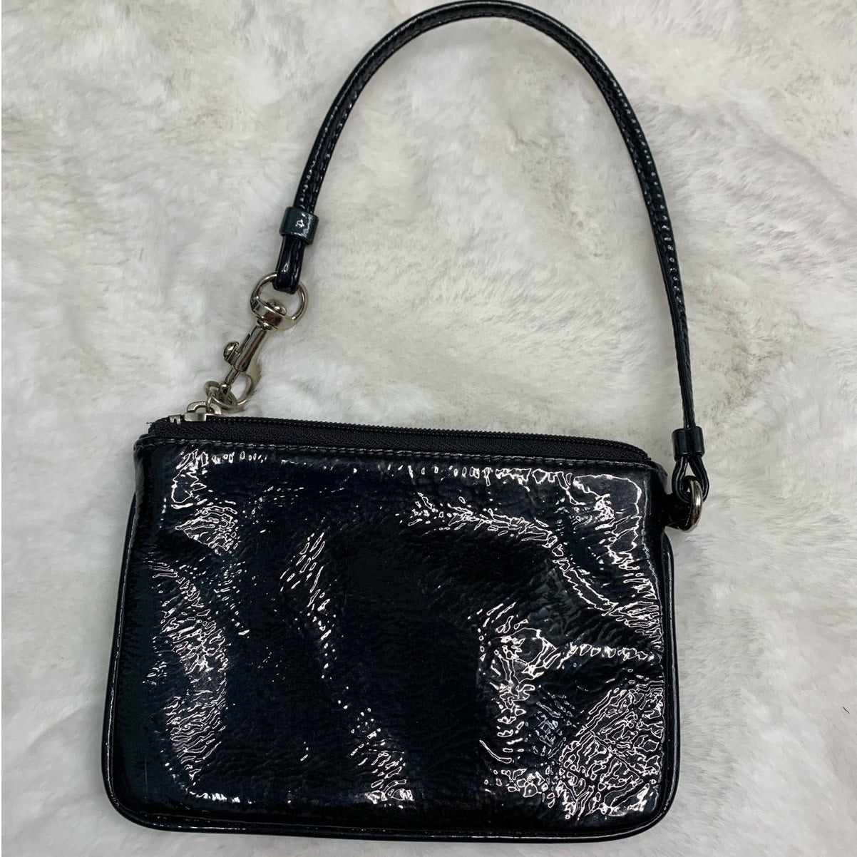 COACH Black Wristlet