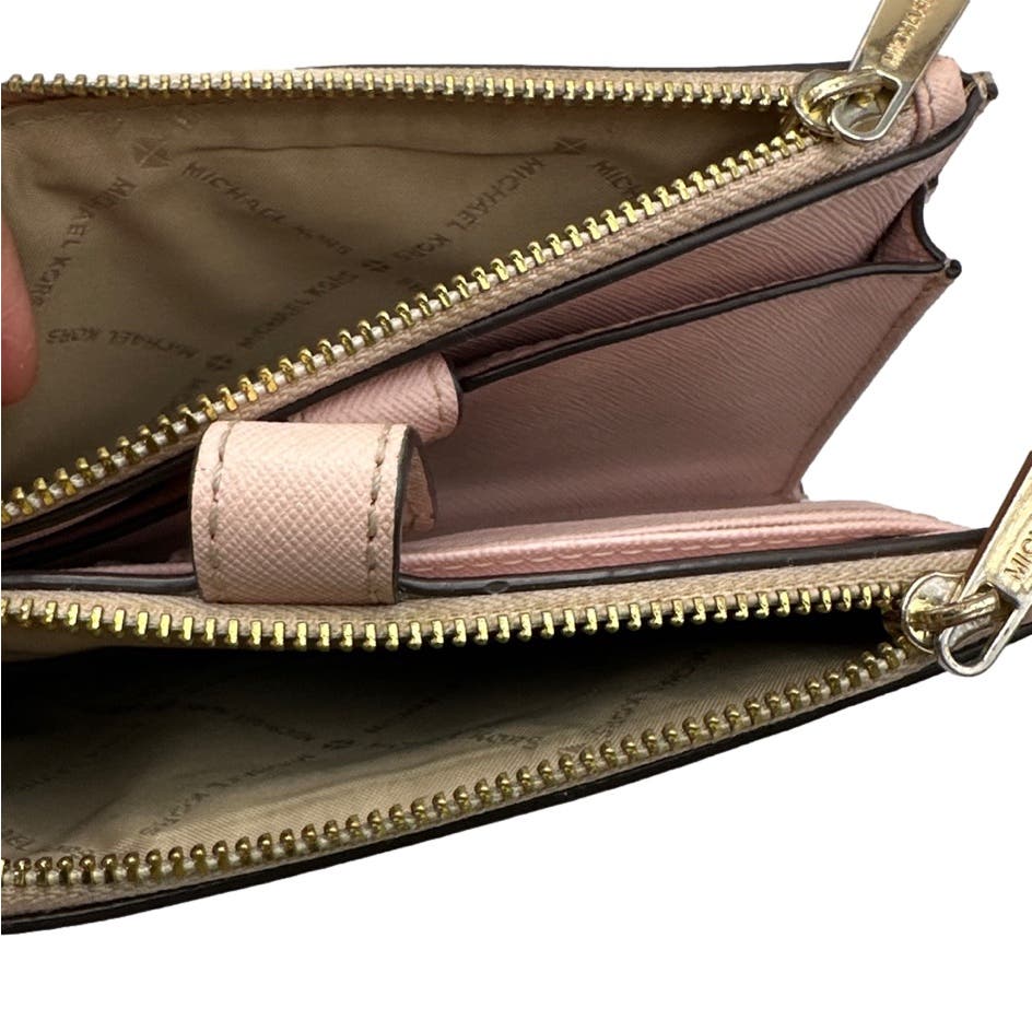 MICHAEL KORS Pink Blush Wallet w/ Phone Holder