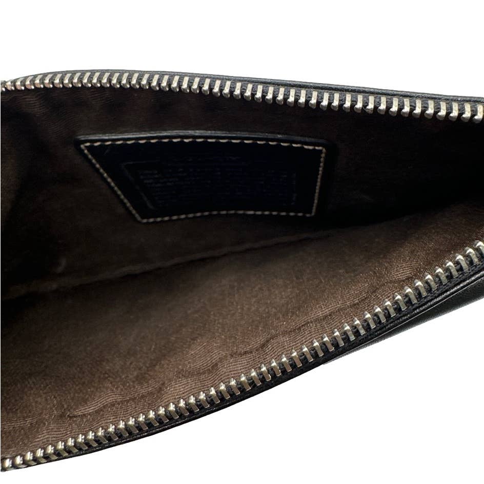 COACH Black and Brown Pouch