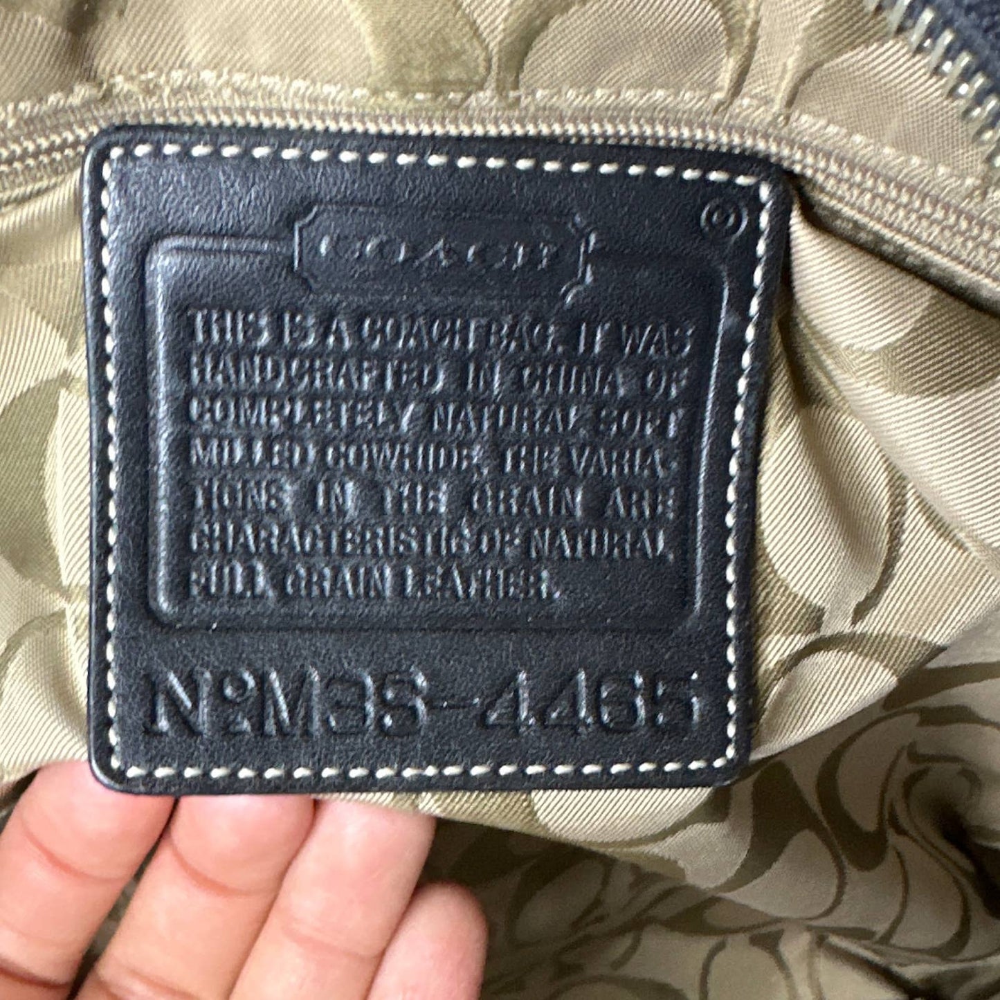 COACH Black Vintage Shoulder Bag