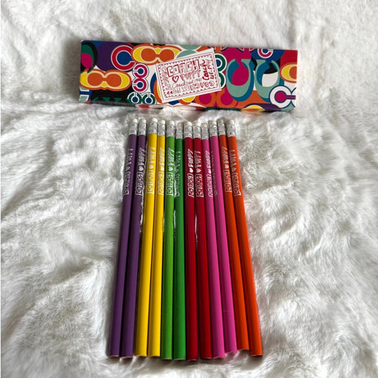 COACH Limited Edition Poppy Pencils Box set of 12