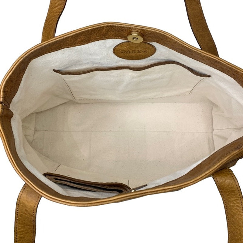 DARK'S Designs in Leather Tote American Bison Leather Made in USA
