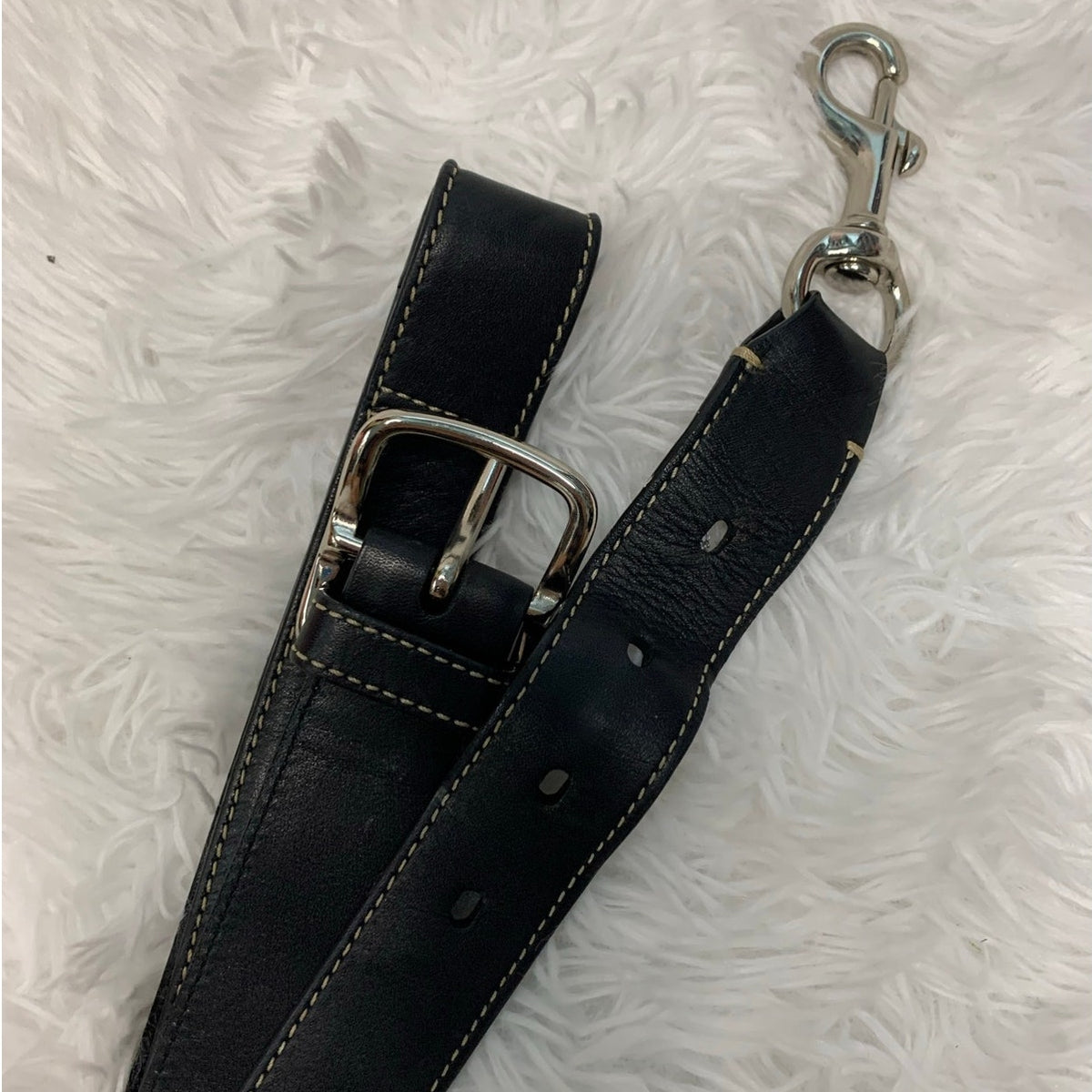 y2k COACH Brown Signature Canvas Wristlet