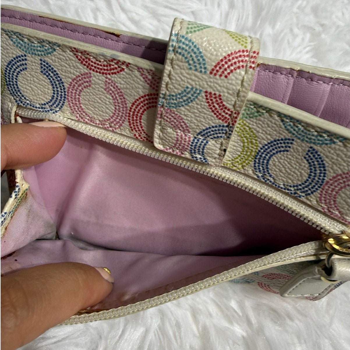 Coach Multicolor Medium Wallet