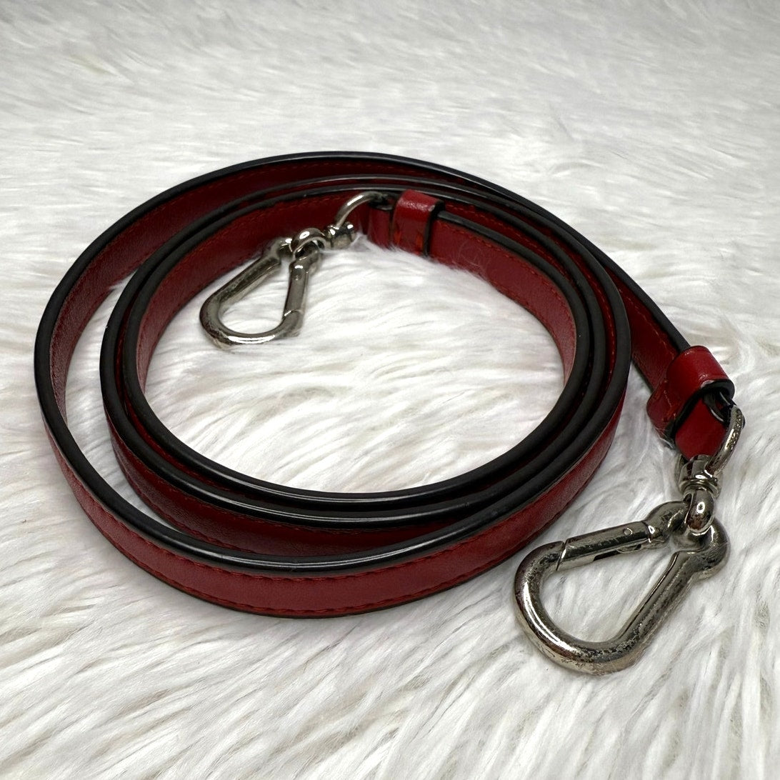 COACH Red Silver Replacement Shoulder Strap
