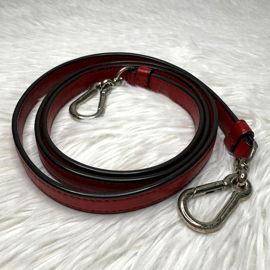 COACH Red Silver Replacement Shoulder Strap