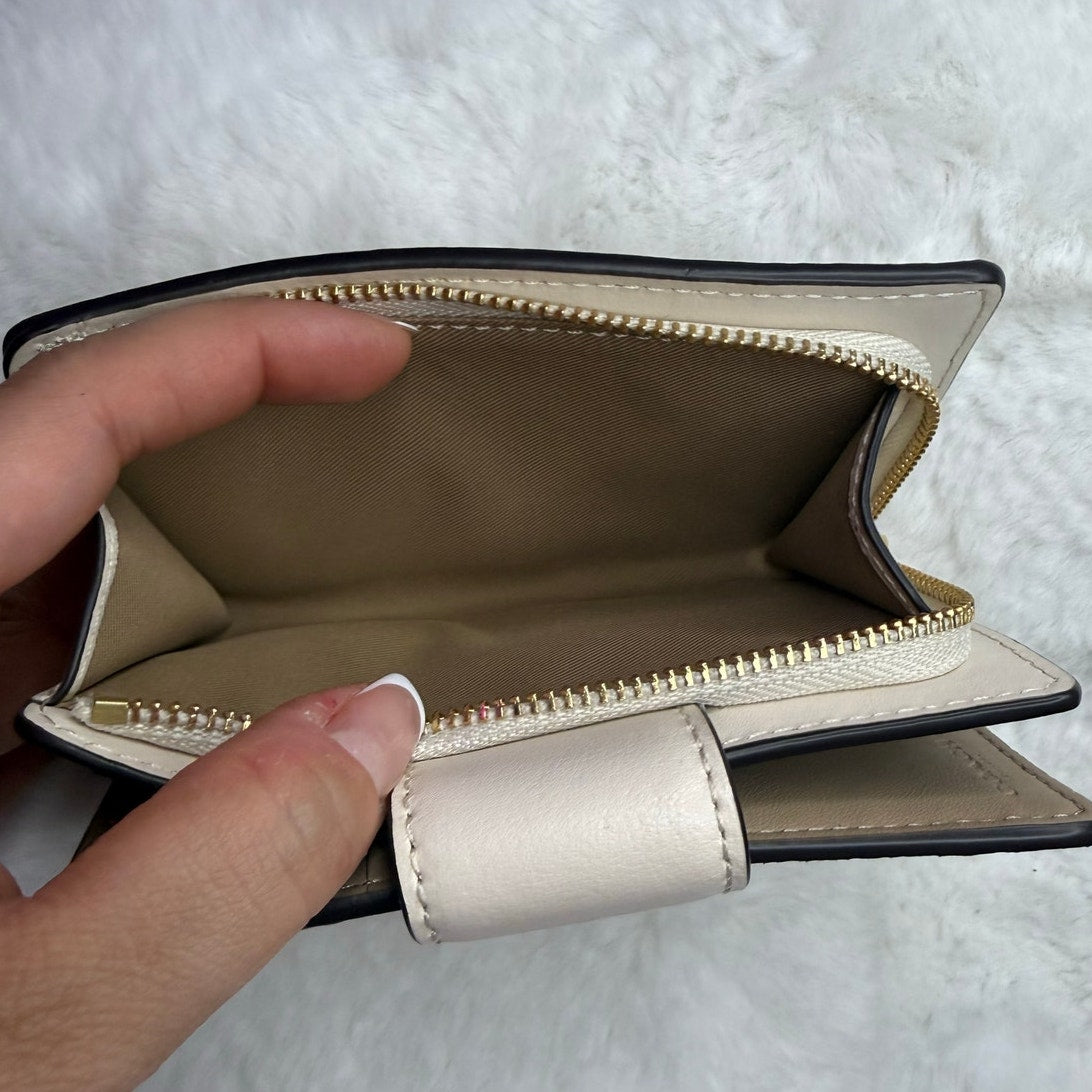 COACH Medium Corner Zip Wallet with Ornament Print