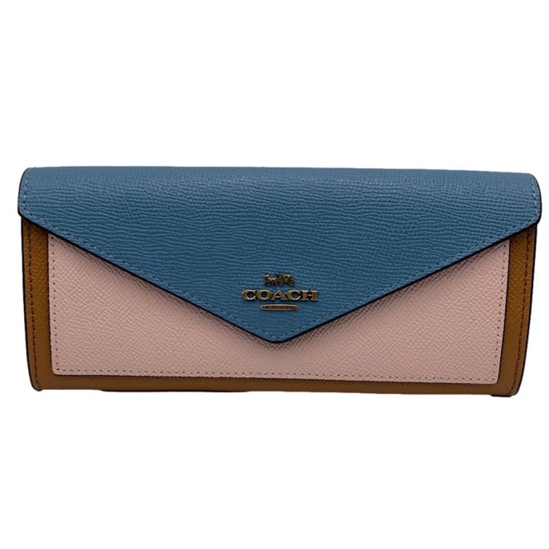 COACH Soft Color Block Wallet