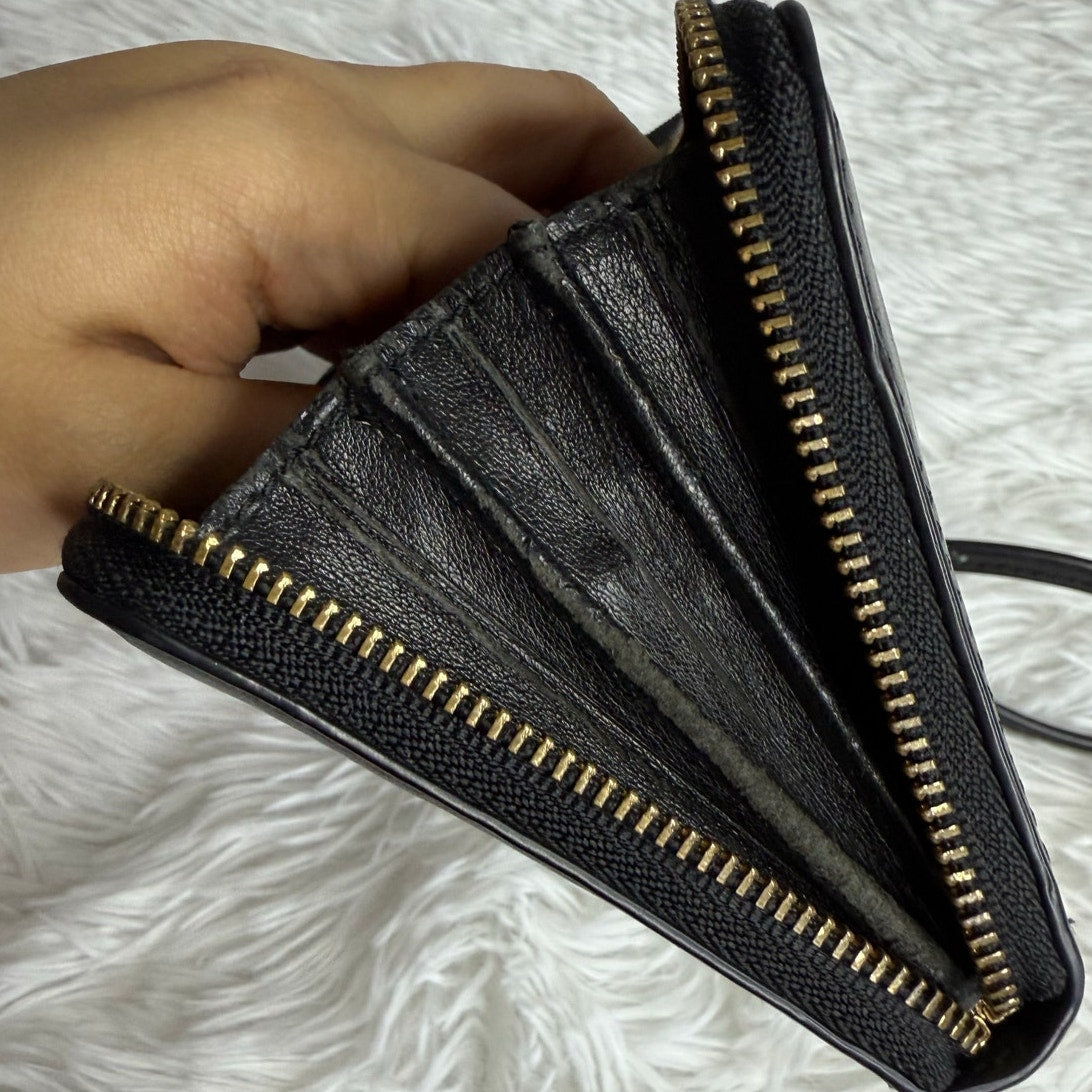 COACH Black Wallet Wristlet