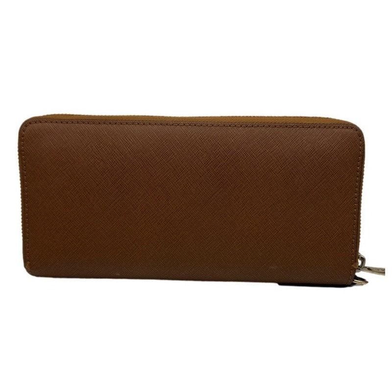 SALE MICHAEL KORS Brown Zip Around Wallet