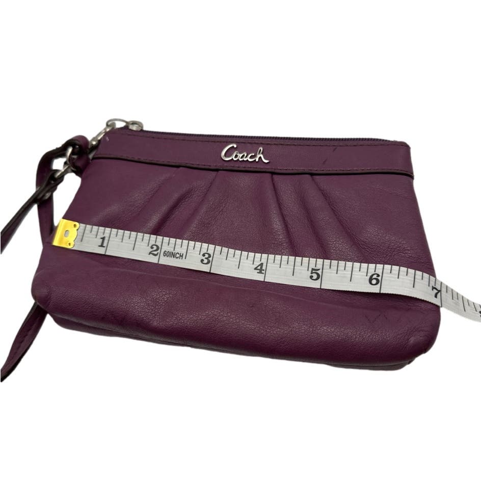 COACH Purple Wristlet