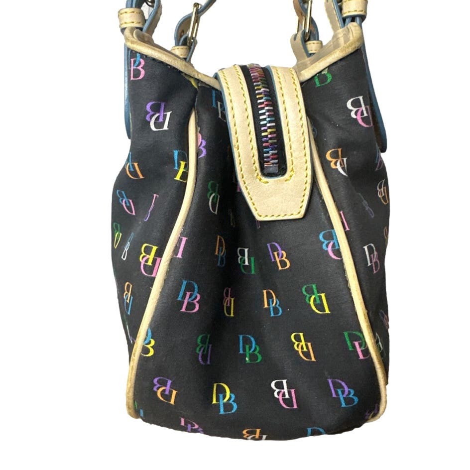 DOONEY & BOURKE Rainbow Fabric Top handle