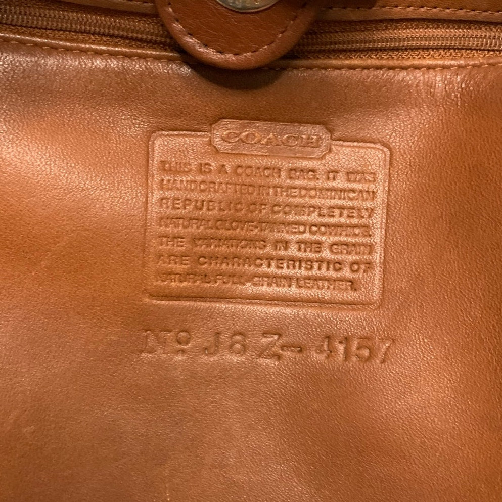 Vintage Coach Waverly Soho British Tan Shoulder Bag