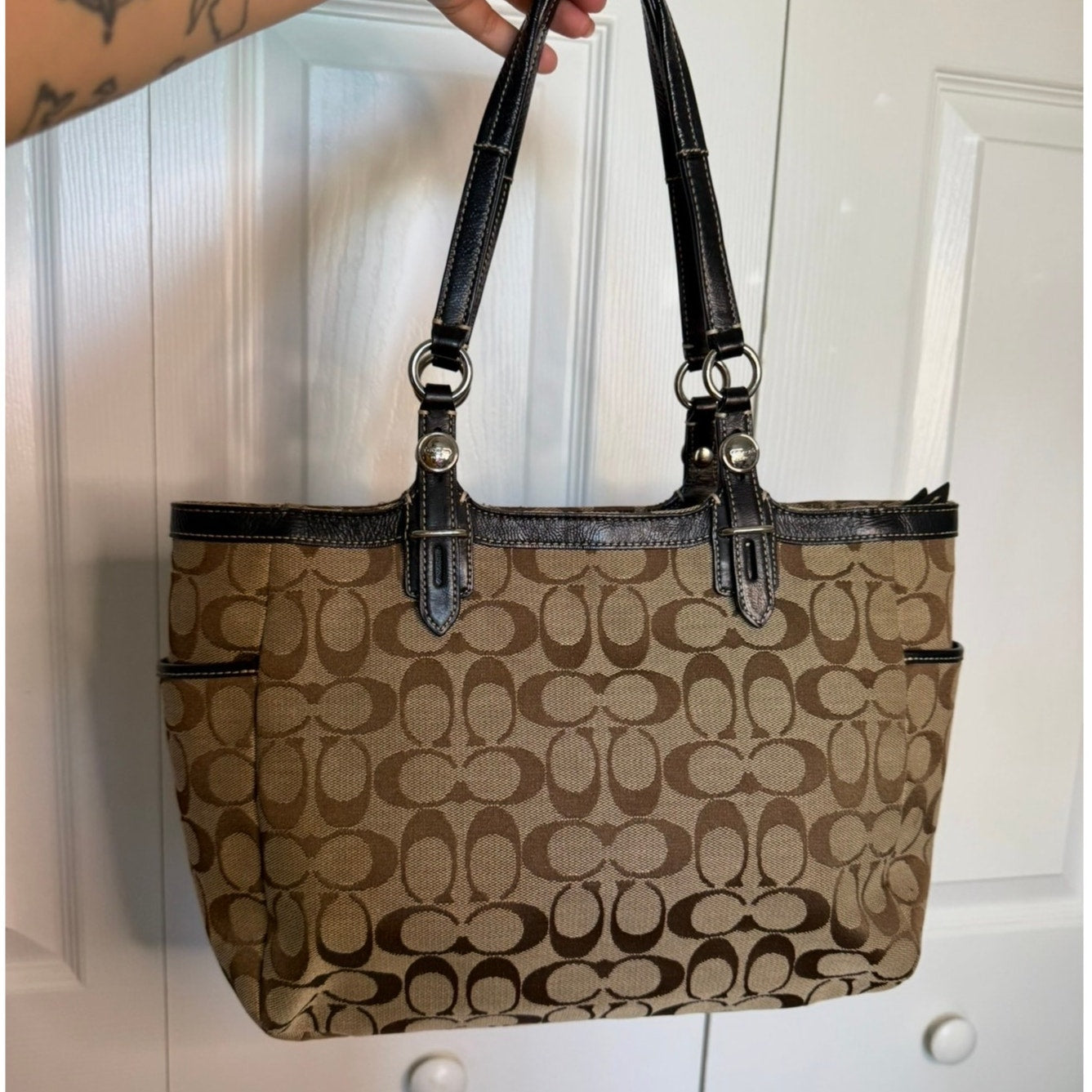 Coach East West Tote Shoulder Bag