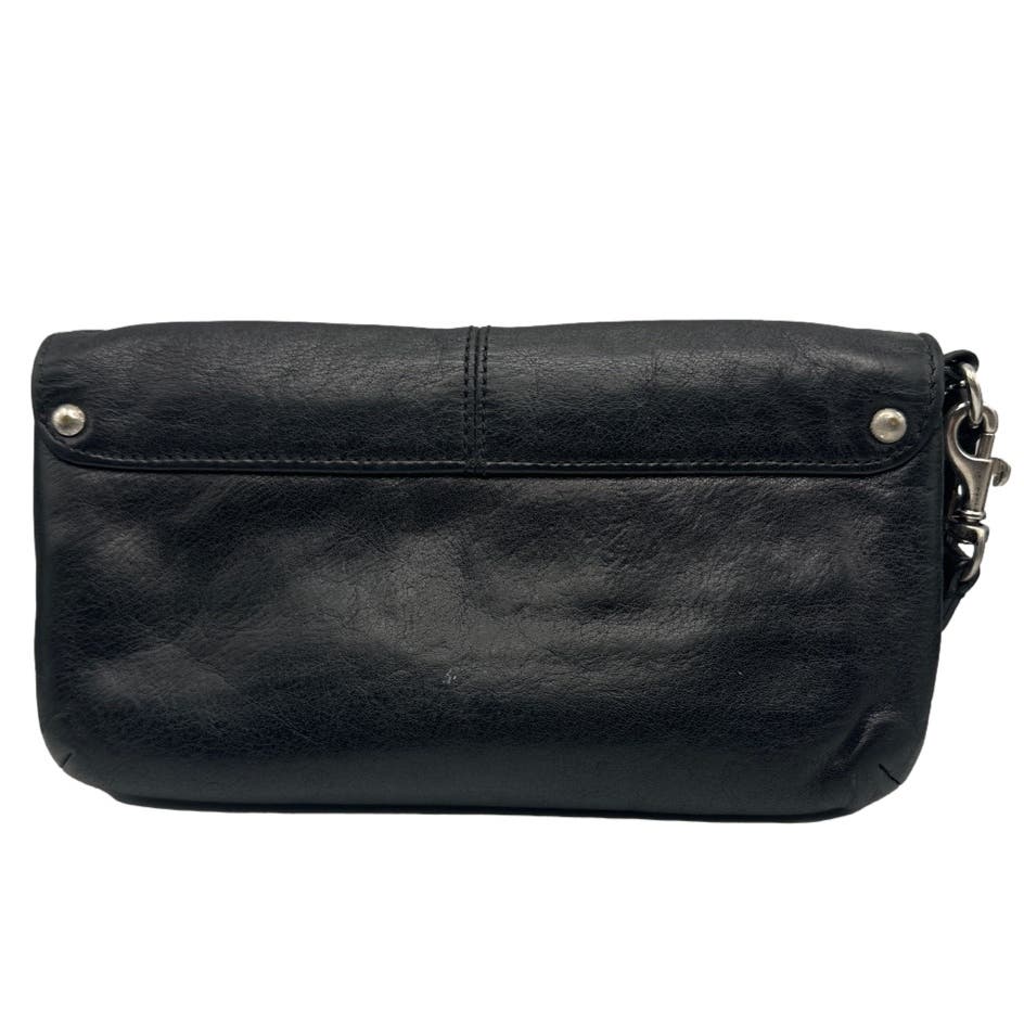 COACH Black Mini Purse / Wristlet with Card Slot