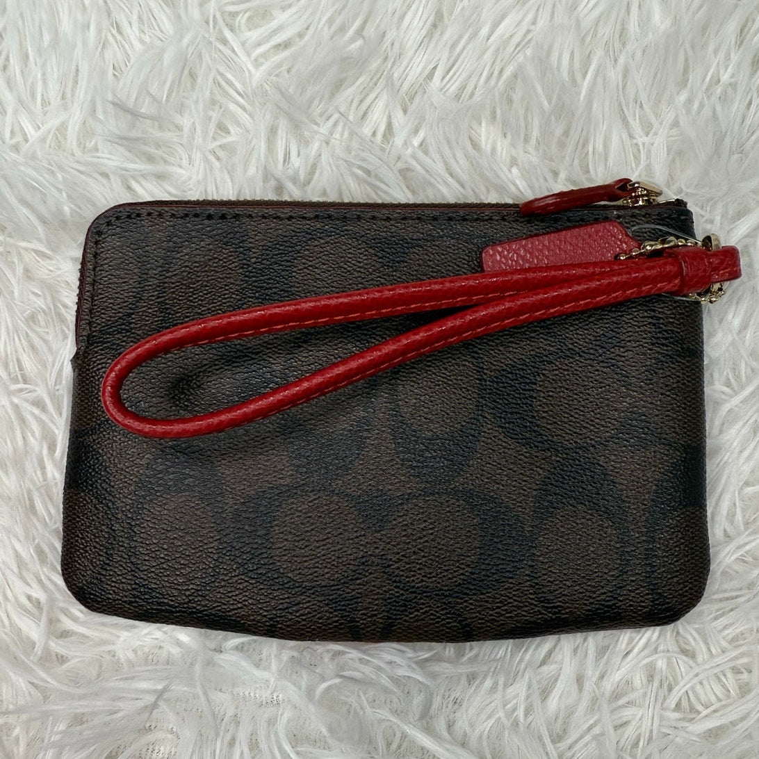 SALE COACH Signature Wristlet