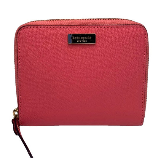 Kate Spade New York Pink Med Zip Around Wallet