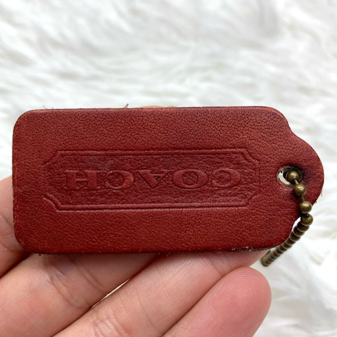 Vintage COACH Red Replacement Hang Tag Bag