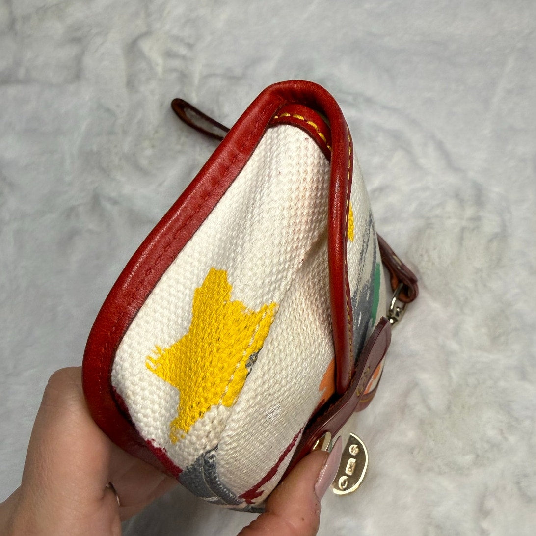 DOONEY & BOURKE Limited Printed Canvas Illustration Wristlet