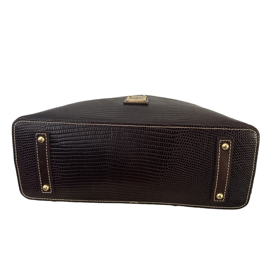 DOONEY & BOURKE Embossed Lizard Hobo Shoulder bag