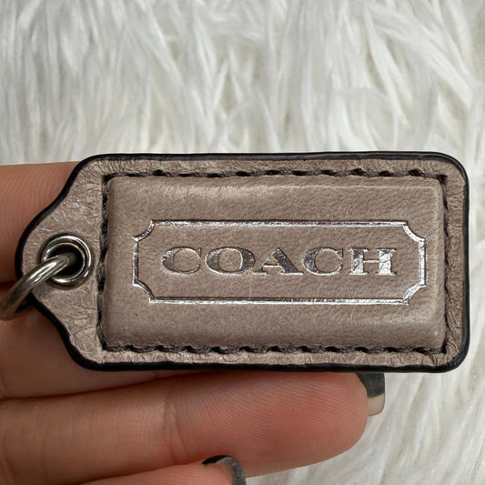 1.5” COACH Fob Bag Charm Hang tag Hangtag