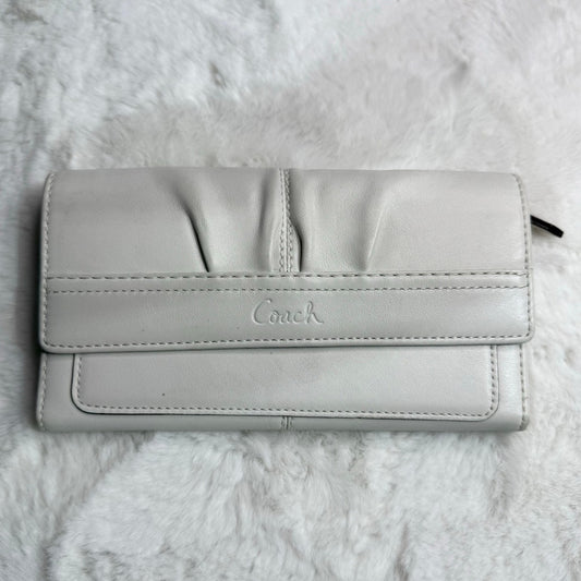 COACH y2k Ashley White Wallet