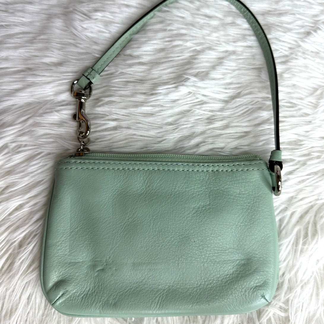 COACH Aqua Wristlet