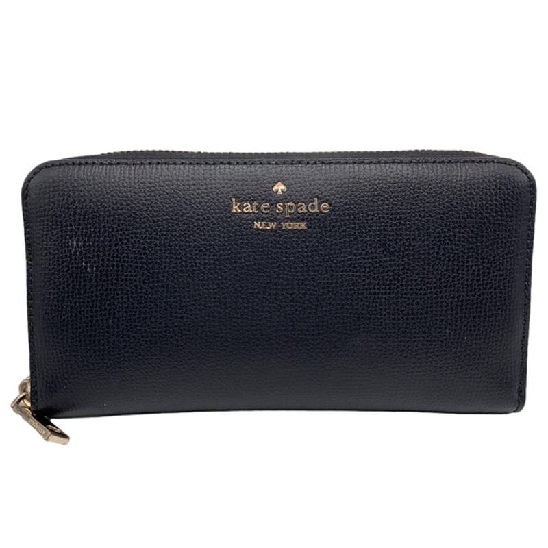 Kate Spade New York Black Zip Around Wallet