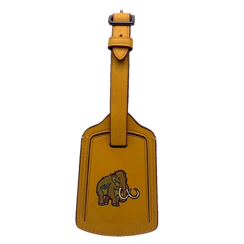 COACH Wooly Mammoth Luggage Tag