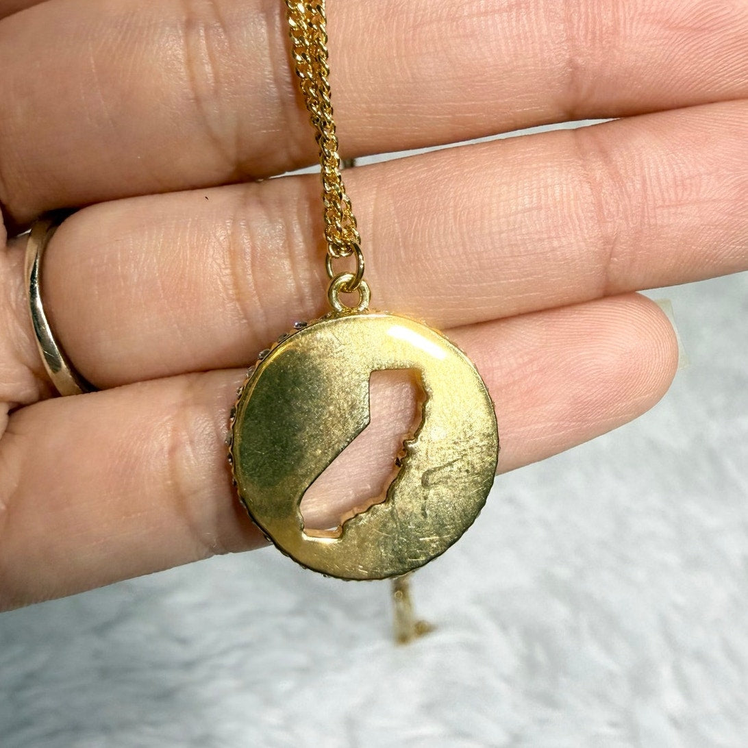 Kate Spade New York "State of Mind" California Pendant Necklace