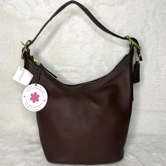 NWT Vintage Coach 2001 y2k 9823 Legacy West Hobo Mahogany  Shoulder Bag