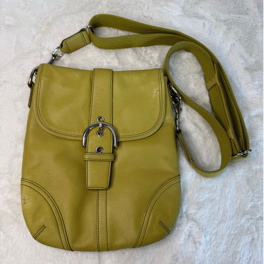 y2k Coach Lime Green Crossbody