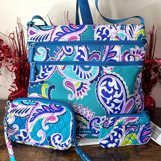 NWT VERA BRADLEY Bundle Waikiki Paisley Fashion