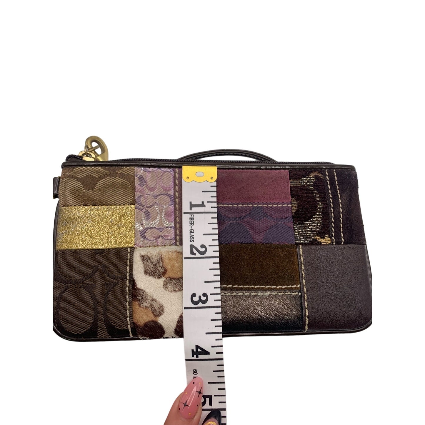 COACH Patchwork Multi-color Wristlet