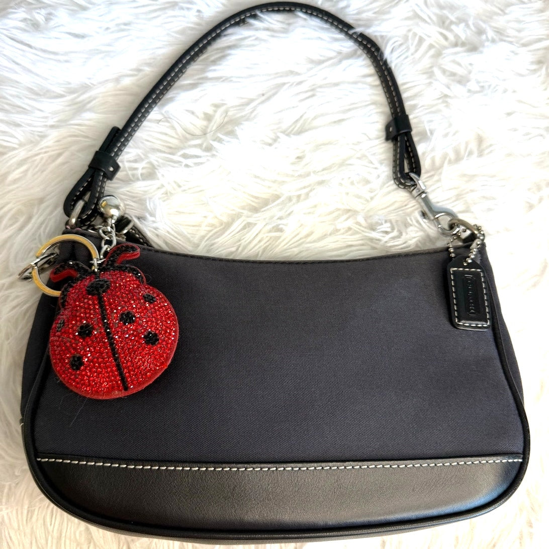 y2k COACH Vintage Mini Demi Hampton 7769 Mini Purse Shoulder Bag