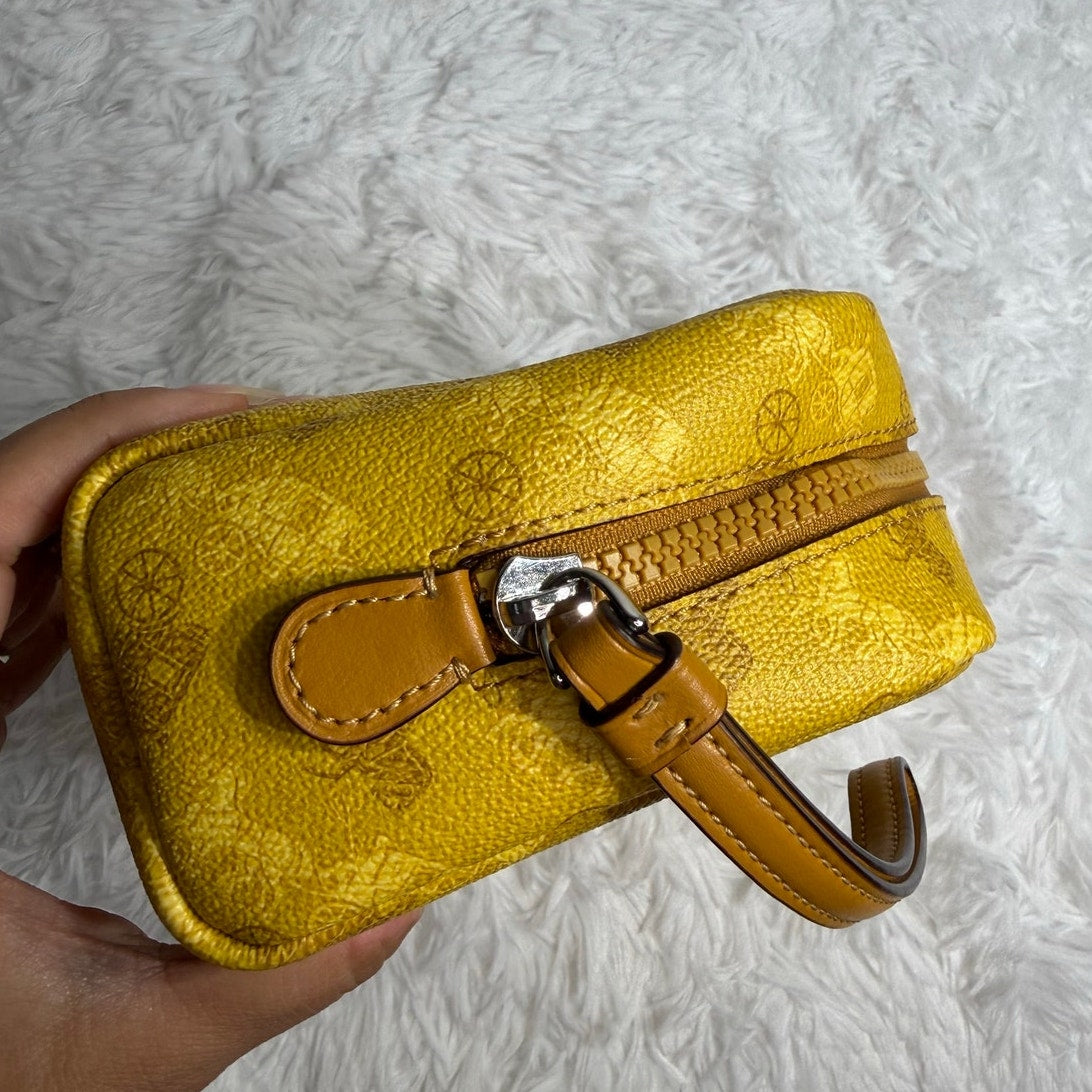 COACH Horse & Carriage Print Boxy 20 Cosmetic Bag F84642