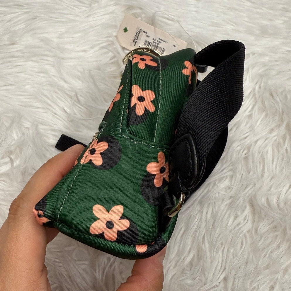 NWT KATE SPADE Chelsea Better Flower Backpack Coin Purse Keychain Bag Charm