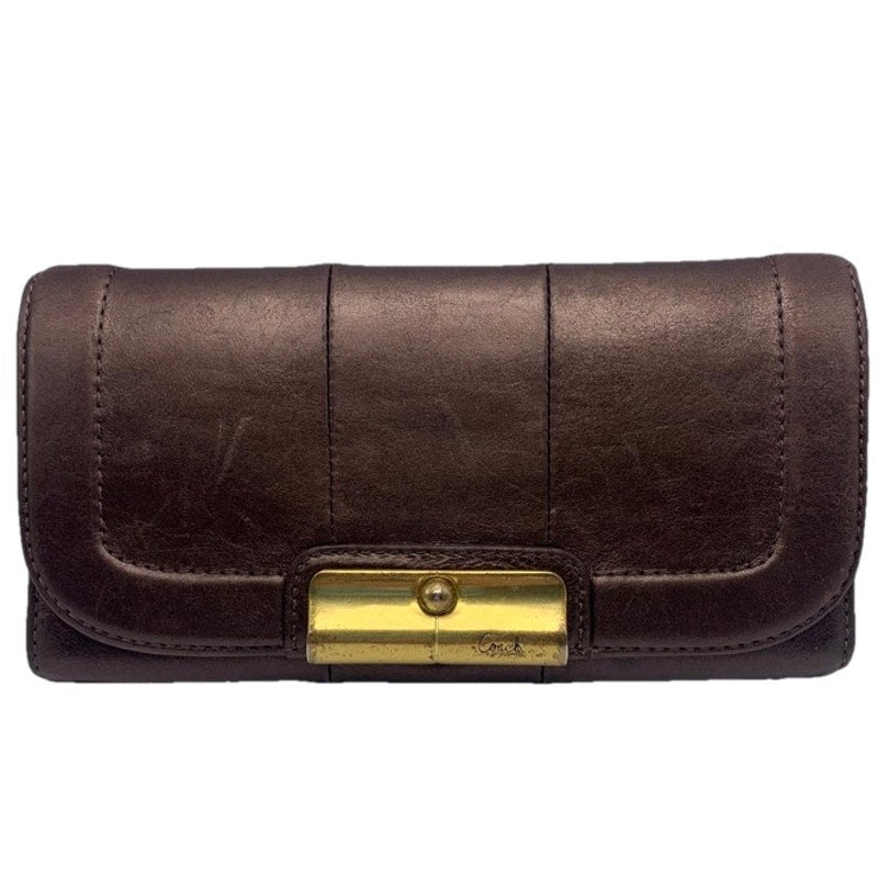 COACH Metallic Brown Wallet