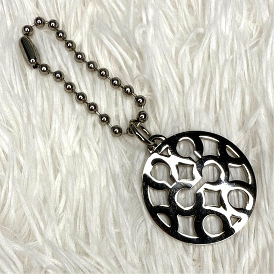 1.5" Coach Metal Circle Replacement Hangtag Hang Tag Bag Charm