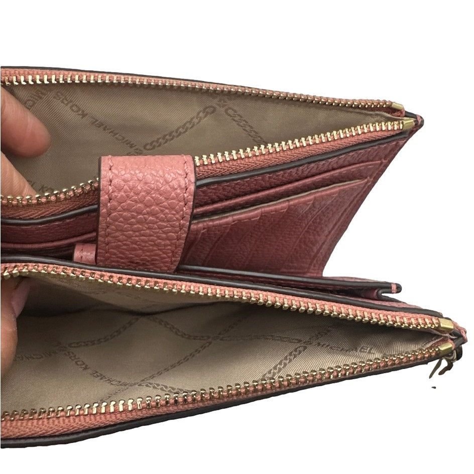 MICHAEL KORS Pink Wallet w/ Phone Holder