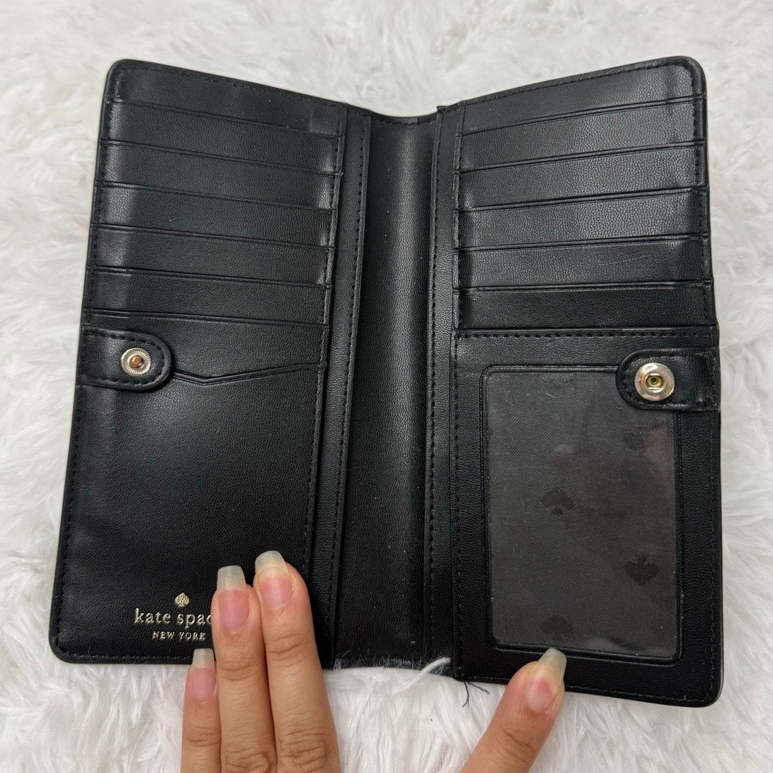 Kate Spade Black Bifold Wallet