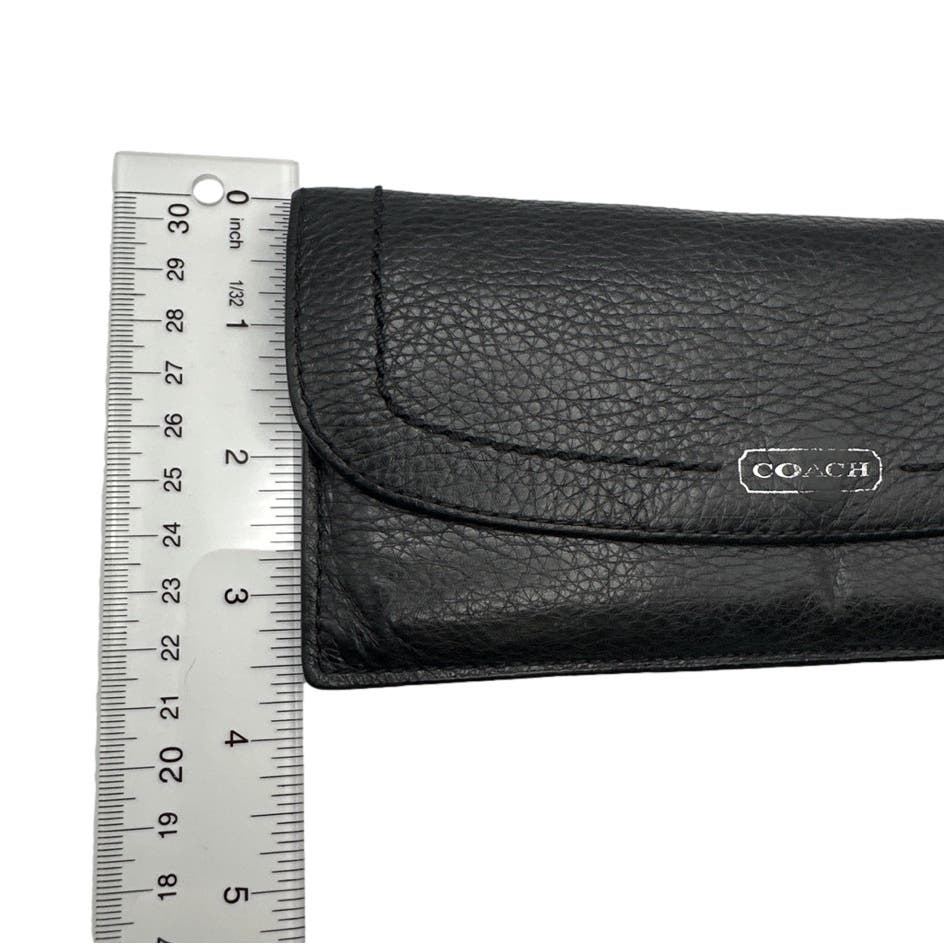 COACH Black Slim Wallet